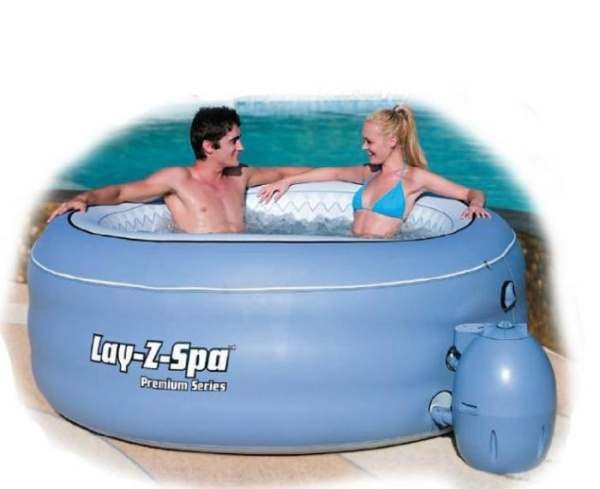 Аэромассажный BestWay надувной бассейн-джакузи Lay-Z-SPA  54100 (206x79 см)