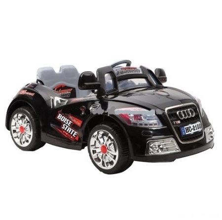 фото Детский электромобиль M 0617 машина Ауди с пультом управления (черная)