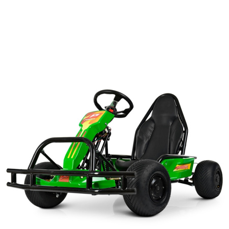 фото Электрокарт от 16 лет Profi M 4041-5 два мотора по 500W (зеленый)