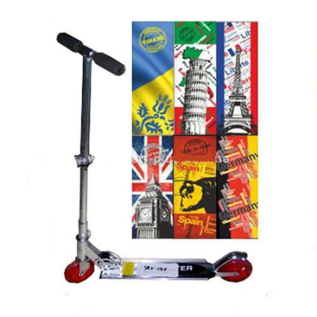 фото Двухколесный самокат JR 2-019