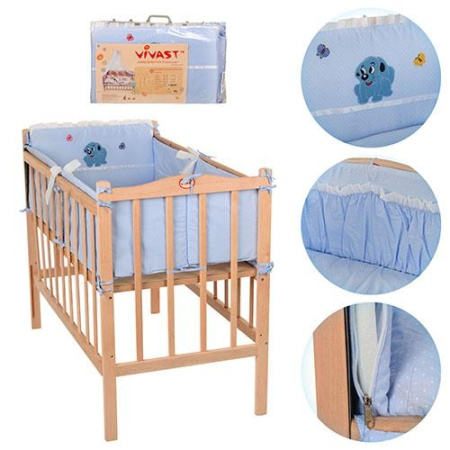 фото Защита для кроватки Vivast М V-612-70148-09 (4 детали) фото Защита для кроватки Vivast М V-612-70148-09 (4 детали)