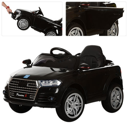 фото Детский электромобиль джип AUDI M 3179EBLR-2 кожаное сиденье (черный) фото Детский электромобиль джип AUDI M 3179EBLR-2 кожаное сиденье (черный)