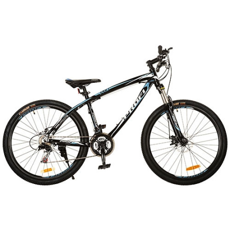 фото Спортивный 26 дюймовый велосипед G26UTILITY A26.1 PROF1 (черный с голубым)