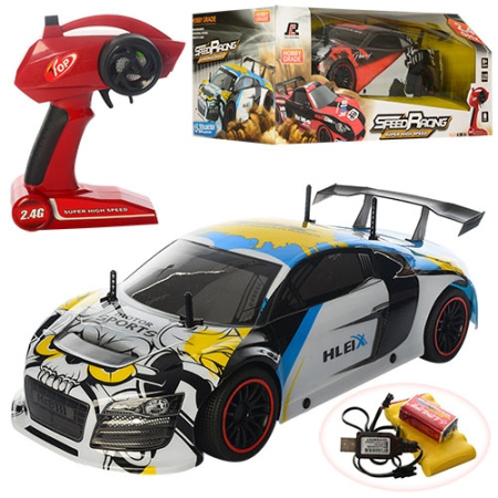 фото Машина на пульте управления QY1852-54A небьющийся корпус (43см)