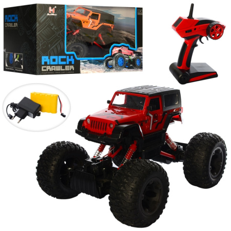 фото Джип-внедорожник на радиоуправлении LH-C002 резиновые колеса 4х4 (35 см)