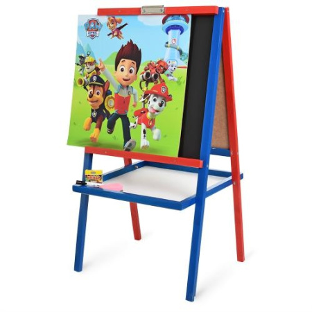 фото Мольберт для детей Щенячий Патруль M 070 двухсторонний из ДСП