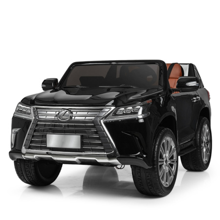 фото Детский электромобиль джип Lexus LX570 M 3906(MP4)EBLRS-2 в автокраске (черный)
