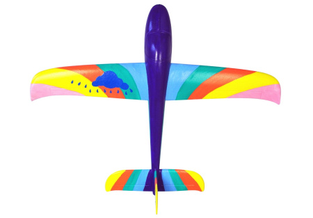 фото Планер метательный J-Color Hawk 600мм c комплектом красок