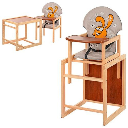 фото Стульчик для кормления Vivast М V-010-26-3 Заяц