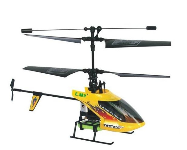 Вертолет на радиоуправлении E-SKY 002648 - B Yellow,  NANO 2.4Ghz RTF MODE2