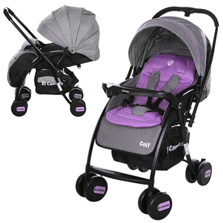 фото Детская коляска GOLF M 3429L-11 прогулочная книжка (серая)