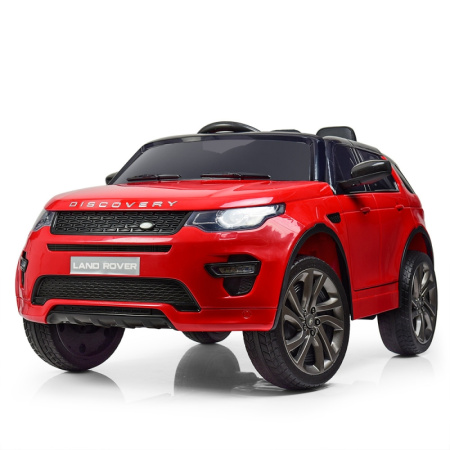 фото Детский джип Land Rover Discovery M 3908EBLR-3 с кожаным сиденьем (красный) фото Детский джип Land Rover Discovery M 3908EBLR-3 с кожаным сиденьем (красный)