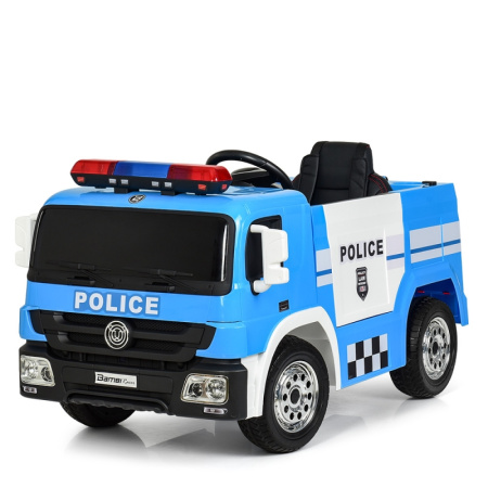 фото Детская машина полиция Bambi M 4076EBLR-4 электромобиль (синий) фото Детская машина полиция Bambi M 4076EBLR-4 электромобиль (синий)