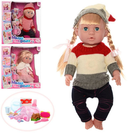 фото Функциональная кукла R317003-21-A15-A27 с аксессуарами (42см)
