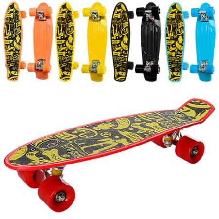 фото Детский скейт пенни PROFI MS 0298 доска-наждак