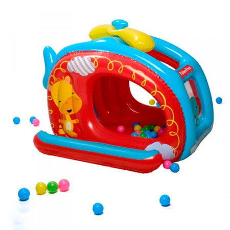 фото Детский надувной центр Bestway 93502 вертолет