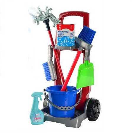 фото Детский набор для уборки Klein 6094 тележка