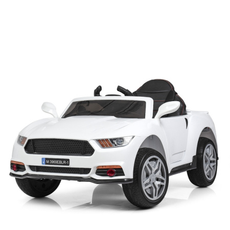 фото Детская электромашина Bambi M 3969EBLR-1 кожаное сиденье (белая) фото Детская электромашина Bambi M 3969EBLR-1 кожаное сиденье (белая)