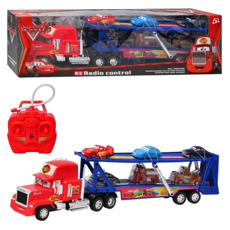 фото Трейлер с машинками на пульте управления 699-53 Тачки