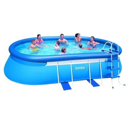 фото Каркасный бассейн Intex 28192 овал с аксессуарами (549-305-107)