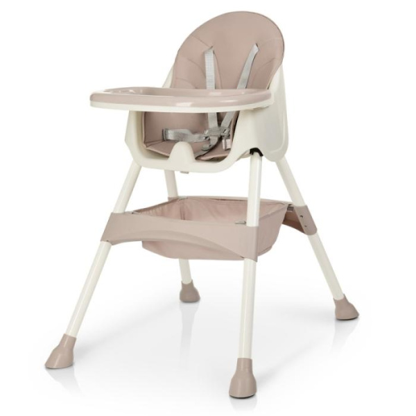 Стульчик для кормления детей Bambi M 4136 Pink экокожа (розовый)