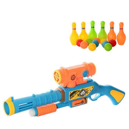 фото Детское ружье 648-16 с кеглями