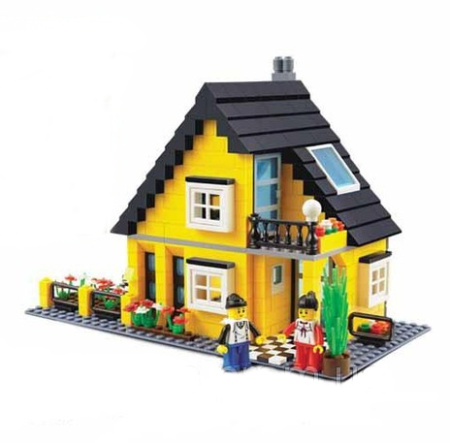 фото Конструктор WanGe Toys «Домик» (458 деталей) 32052