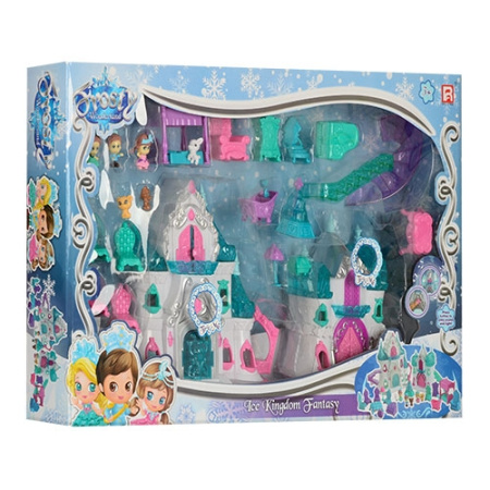 фото Замок принцессы 1206 с фигурками (от 3см), звук, свет, мебель