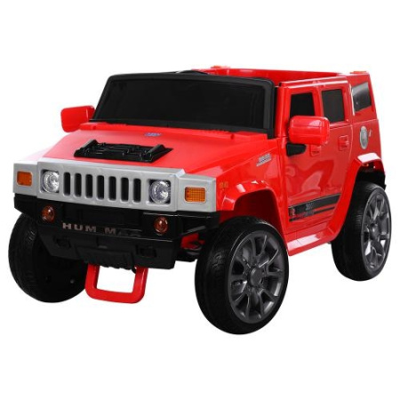фото Детский джип Hummer M 3581EBLR-3 с кожаным сиденьем (красный)