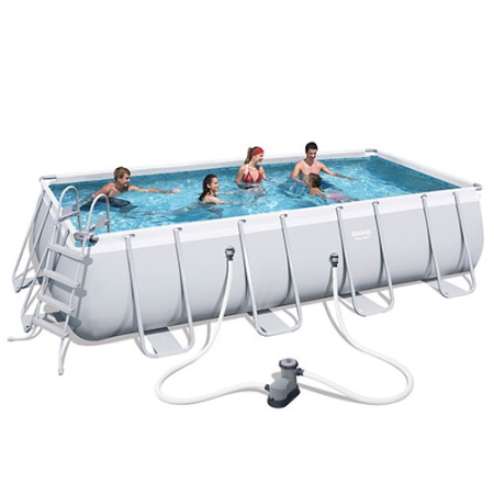 фото Бассейн каркасный Bestway 56465 с аксессуарами (549-274-122 см)