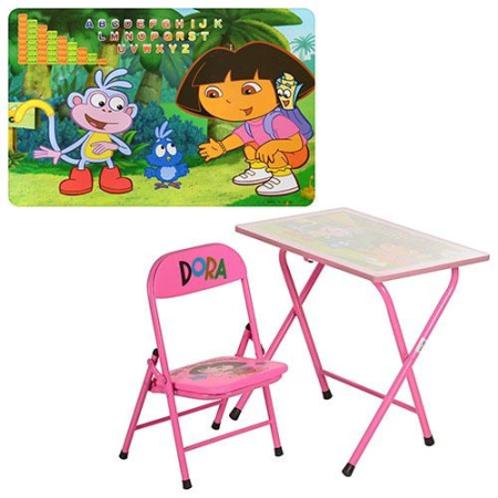 фото Детская парта со стульчиком DT 18-17 Даша складная (розовая)