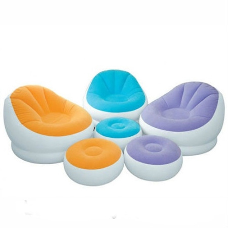 фото Надувное кресло Intex 68572 с пуфом под ноги