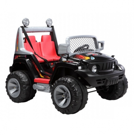 фото Детский двухместный электромобиль A 18-2  Джип Hummer Metr+ (черный) фото Детский двухместный электромобиль A 18-2  Джип Hummer Metr+ (черный)