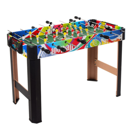 фото Настольный деревянный футбол 1083+3 на ножках со шкалой ведения счета (90-40,5 см)