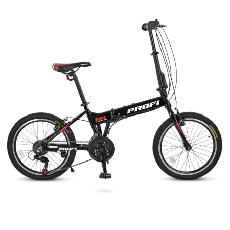 фото Спортивный велосипед 20 дюймов Profi G20RIDE A20.1 (черный)