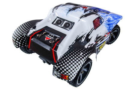 фото Радиоуправляемая модель раллийного шорт-корса 1:18 Himoto Tyronno E18SC Brushed (белый)