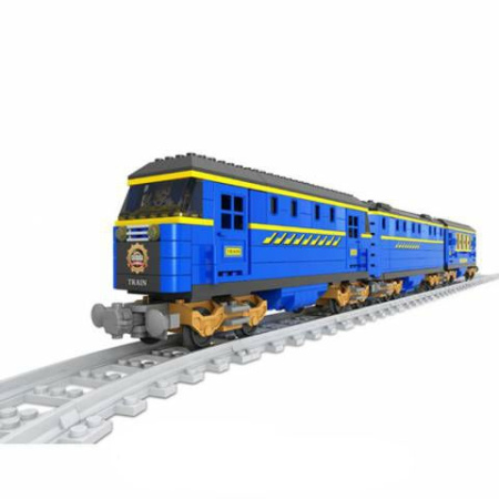 фото Конструктор для детей Ausini 25002 поезд (832 дет)