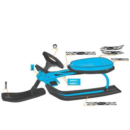 фото Детский снегокат MS 0501