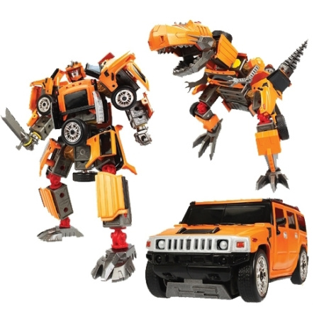 фото Трансформер 55030 HOKU (3 в 1) Машинка Hummer HX, робот, динозавр