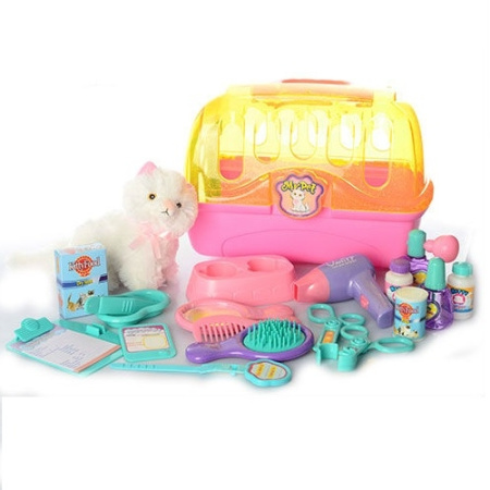 фото Набор 21022 Кошка с аксессуарами и корзиной