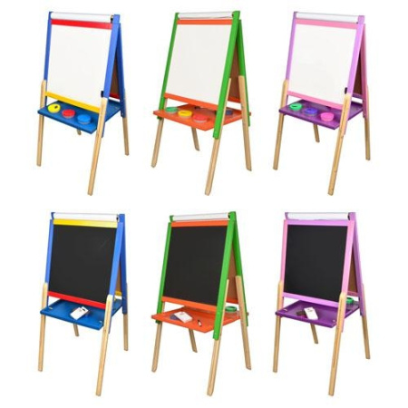 фото Детский деревянный мольберт M 1544 двусторонний