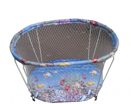 фото Детский манеж овальный 1