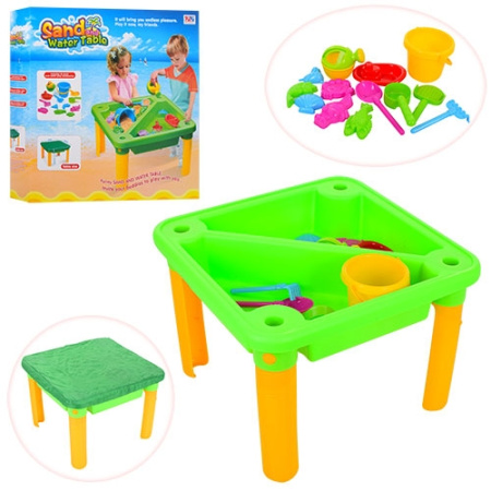 фото Детский столик-песочница 8801 с аксессуарами