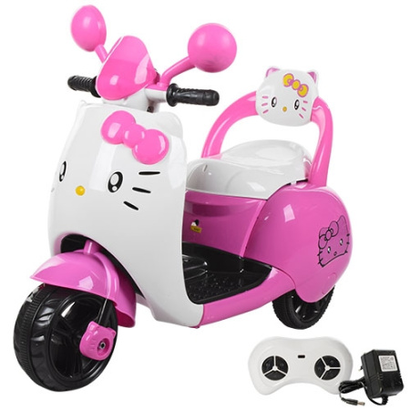 фото Детский мотоцикл M 3563 BR-8 Hello Kitty (розовый) фото Детский мотоцикл M 3563 BR-8 Hello Kitty (розовый)