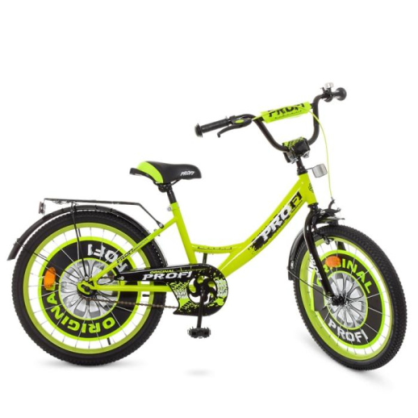 Велосипед для детей 20 дюймов Prof1 Y2042 Original boy (салатовый)