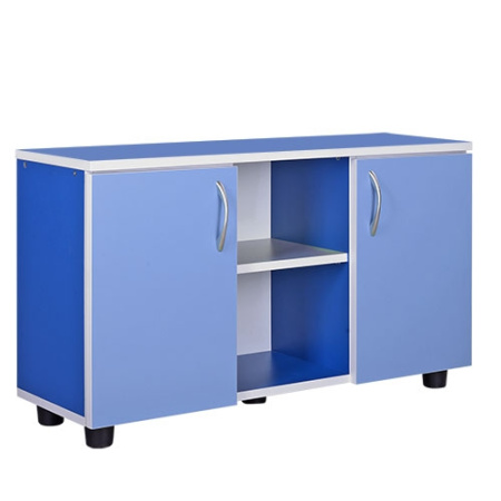 фото Тумбочка на ножках TS-12-4 ДСП (голубо-синяя)