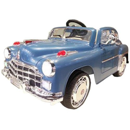 фото Детский ретро электромобиль  M 2400 R-4 открываются двери, пульт  р/у (голубой) фото Детский ретро электромобиль  M 2400 R-4 открываются двери, пульт  р/у (голубой)