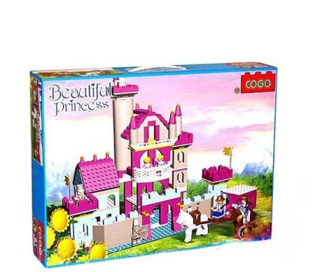 фото Конструктор COGO 3253, Замок принцессы (569 деталей)