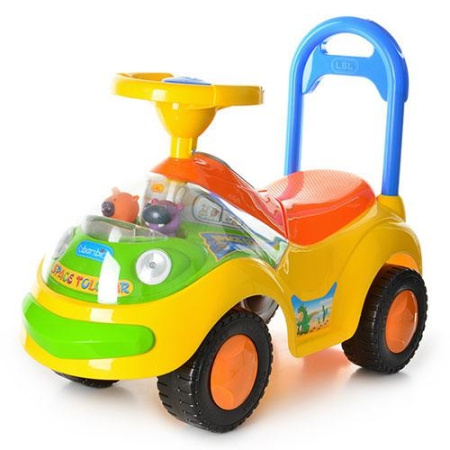 фото Детская каталка-толокар Bambi M 0732-2 с сигналом (желтая)