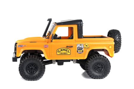 фото Машинка на радиоуправлении 1:12 MN Model Краулер D90 Defender полноприводный (желтый)